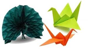 فن طي الورق ( الأوريجامي )