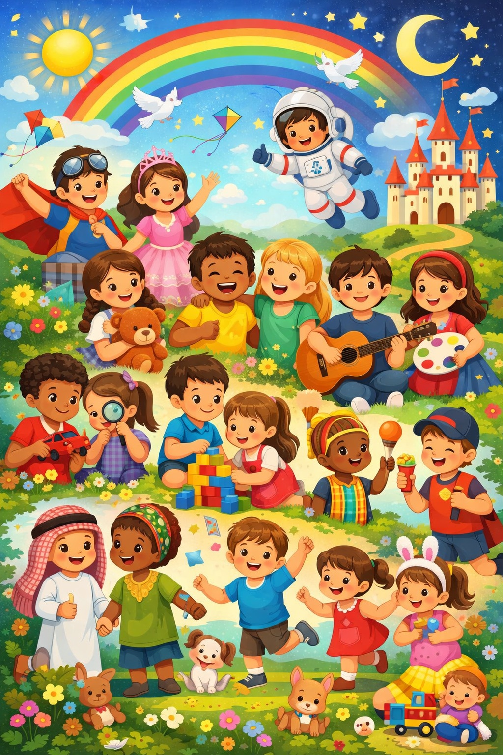 الإحتفال بنصف شهر الطفولة