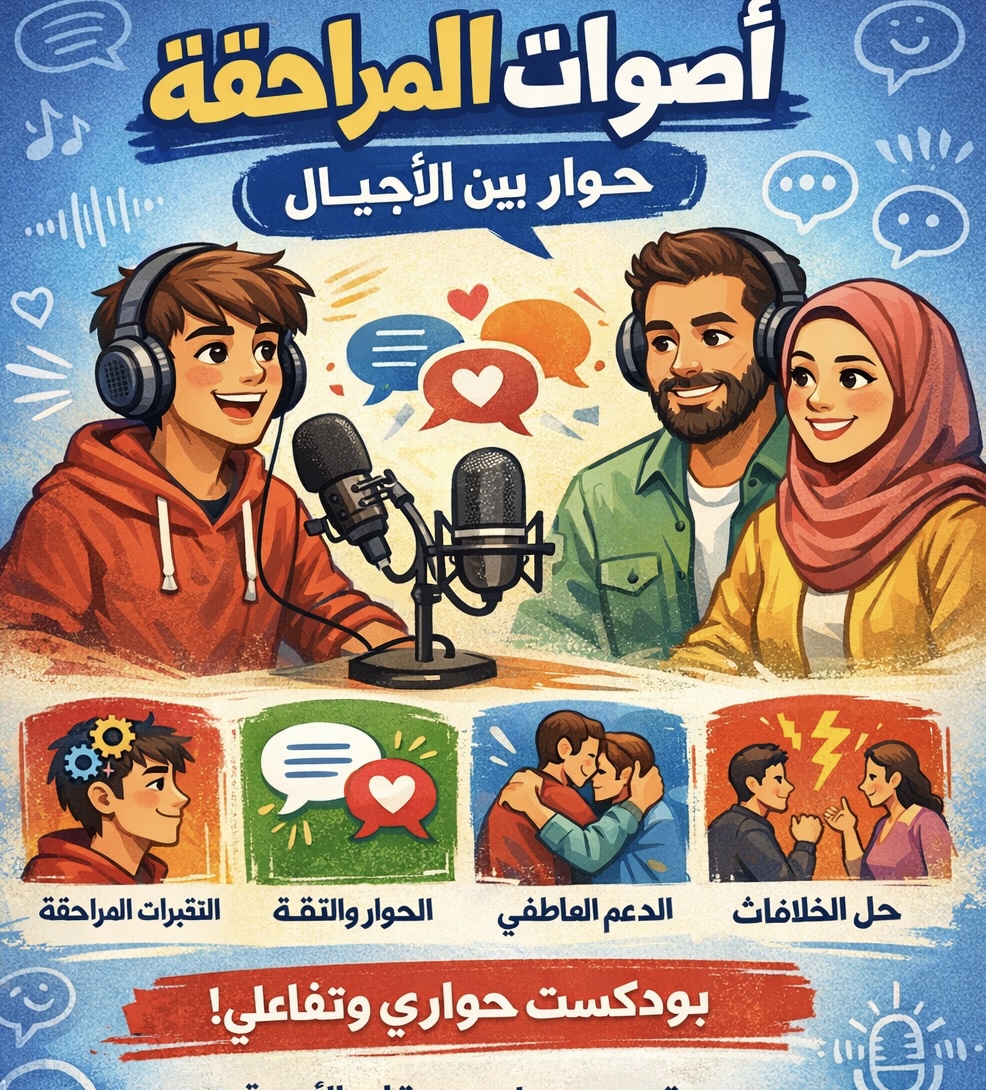 بودكاست علاقة المراهق بوالديه