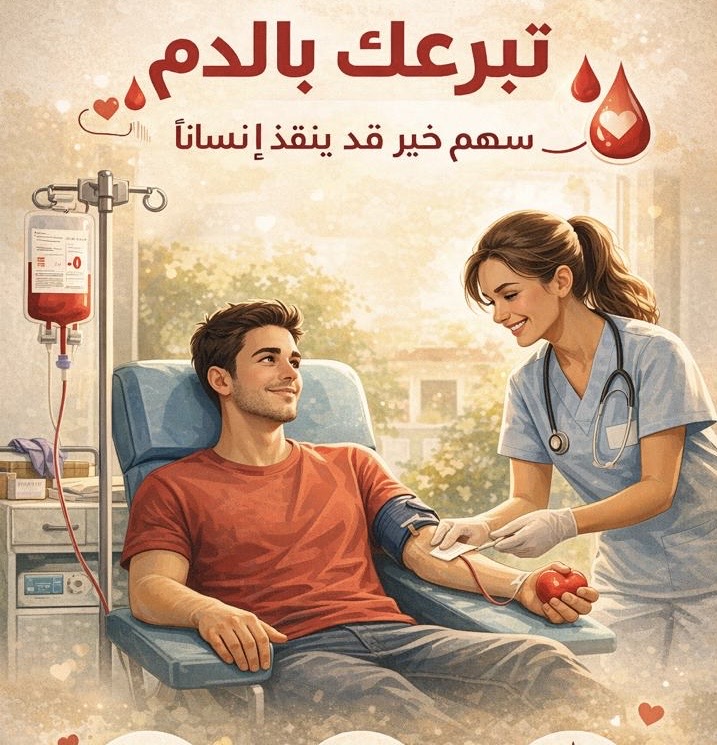 تطوع وأترك أثر (حملة تبرع بالدم)