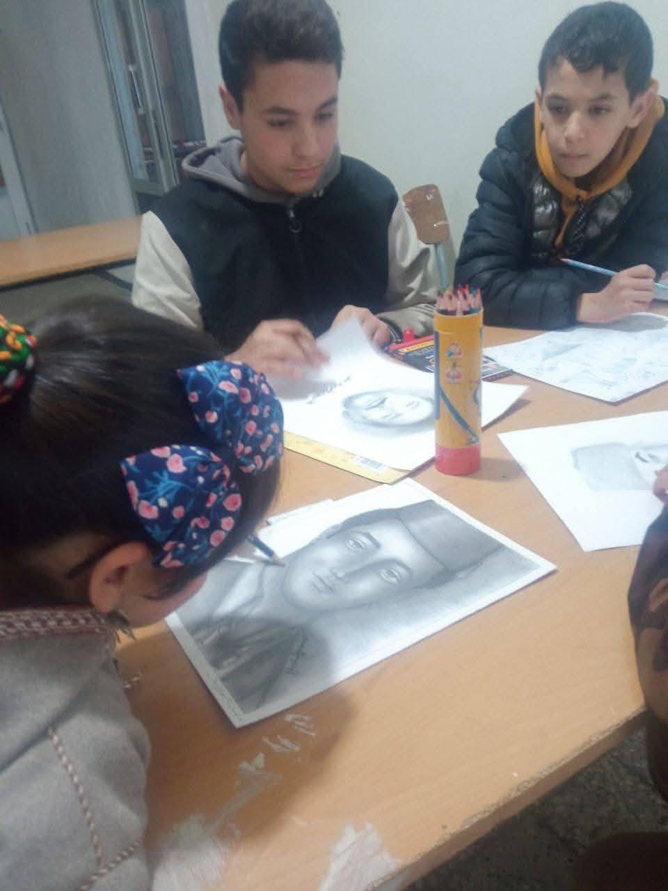 الرسم بقلم الرصاص